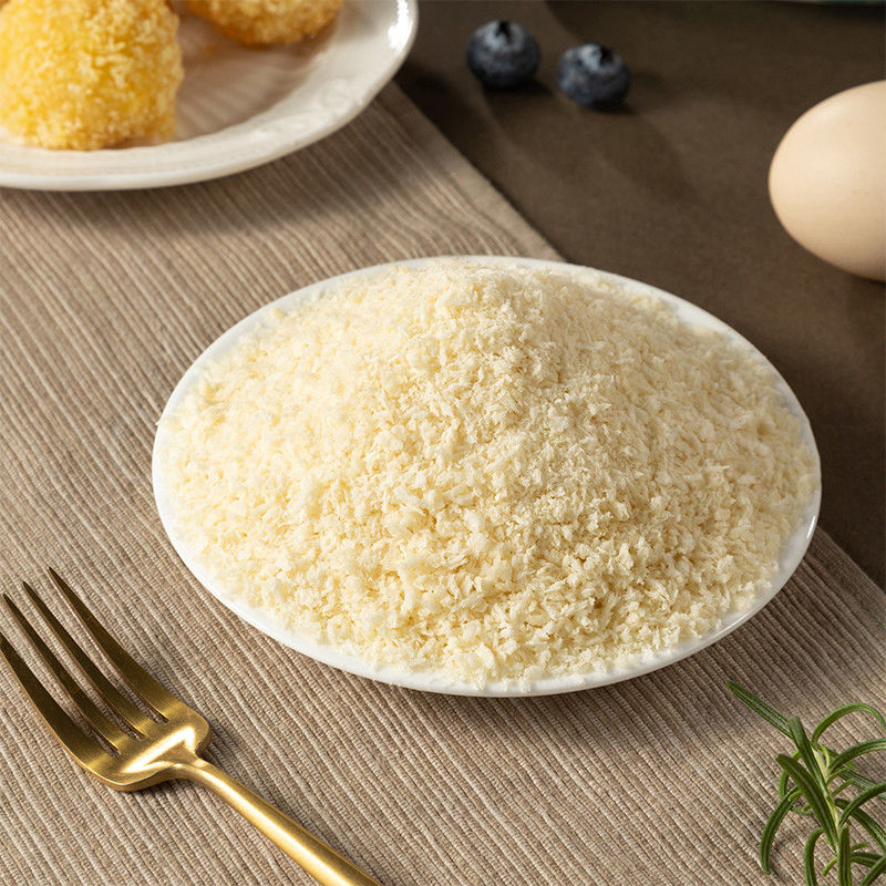 كتل الخبز الذهبي والأبيض الدقيقة كتل الخبز البيضاء الصفراء للقلي HALAL HACCP معتمدة