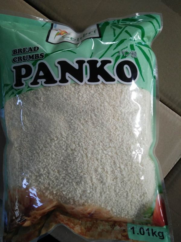 HACCP معتمد القمح الكامل Japanese Panko Bread Crumbs في 2-12mm حجم للأطعمة المقلية