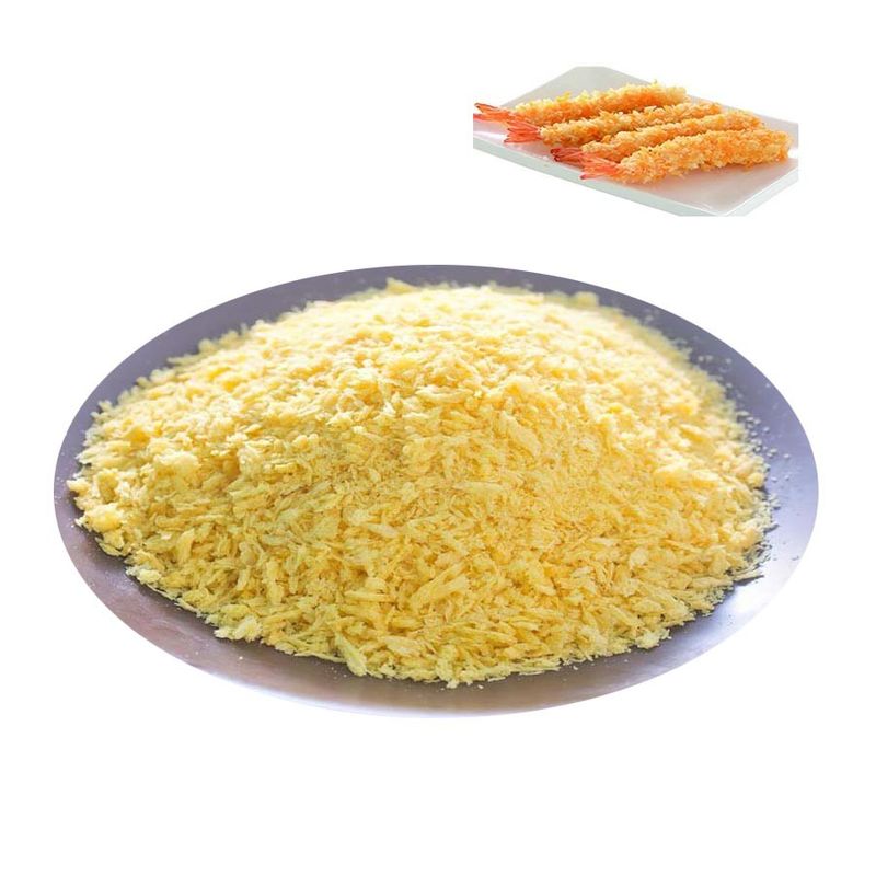 HACCP HALAL معتمد 2-12mm حجم كتل الخبز بانكو مع رطوبة ماكس 10٪ للأطعمة المقلية