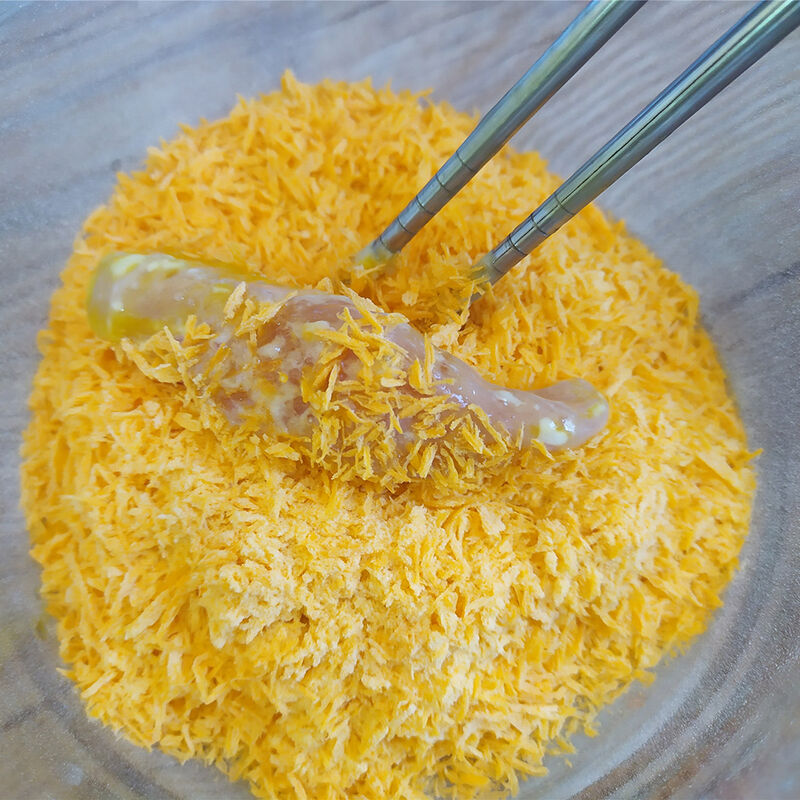 فتات الخبز الجاف مع مدة الصلاحية 24 شهراً HALAL HACCP معتمدة وحجم 2-12 مم للطبخ متعدد الاستخدامات