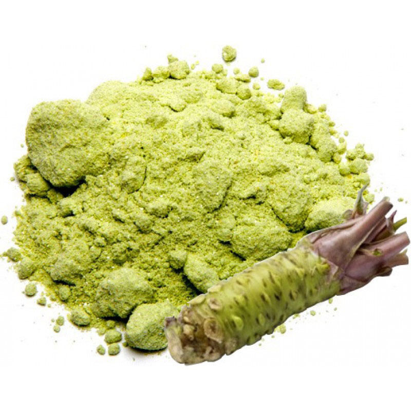 HACCP Halal Certified 100-120 Mesh Wasabi Powder 1kg Bulk Pack for Sushi Restaurants