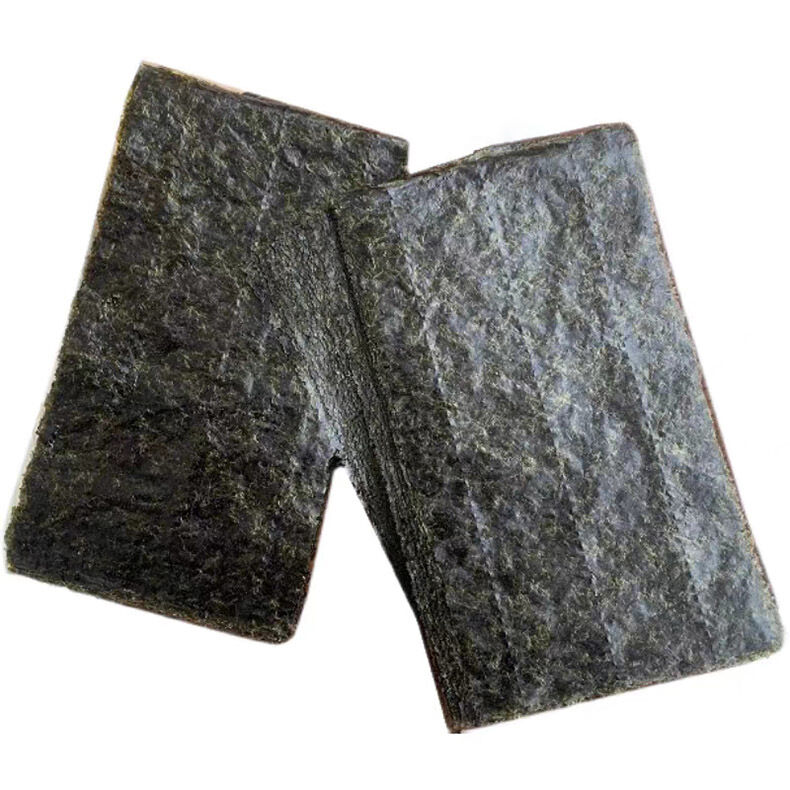 Temaki Nori Half Cut Roasted Seaweed Sheets 10.5x19cm Hand Roll Sushi Cone Wrap 100 Sheets Per Bag Dark Green