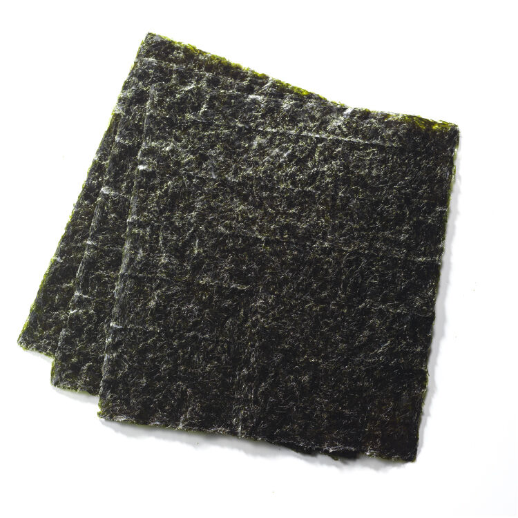 Grade C Dried Roasted Seaweed Nori Sushi Rolls 600 Pcs Per Roll 10cm Width Bulk Supply