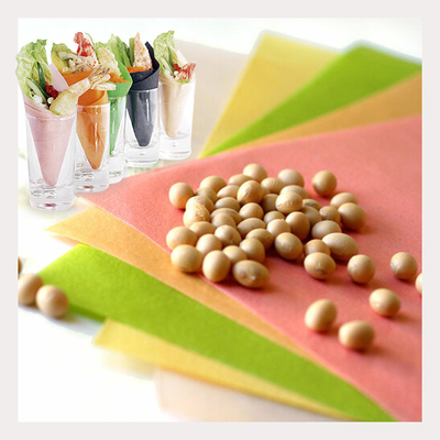 20 قطعة من أوراق الميمنوري مع شهادة HACCP HALAL 21x19cm