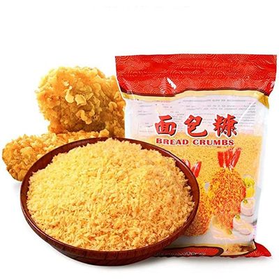 المعلومات الغذائية الصوديوم 250mg قطع الخبز المكسورة لتغطية الأطعمة المقلية
