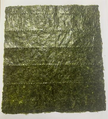 الطحالب البحرية المحمصة الياكي السوشي نوري الذهبية الخضراء للمطعم الآسيوي